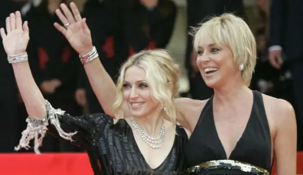 Sharon Stone svela il segreto della giovinezza di Madonna