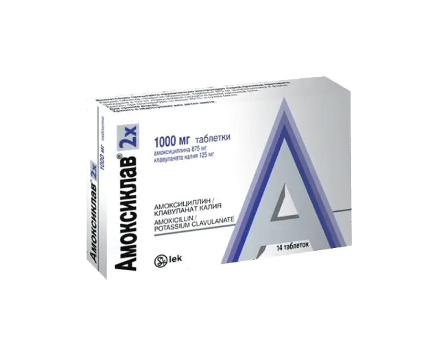 Amoxiclav for the treatment of adnexitis