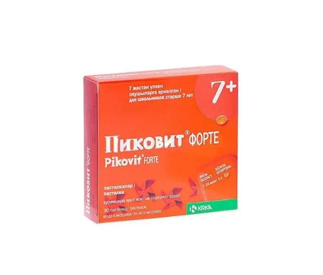 Vitamin complex Pikovit for warts in a child’s mouth
