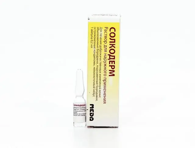 Solcoderm για κονδυλώματα