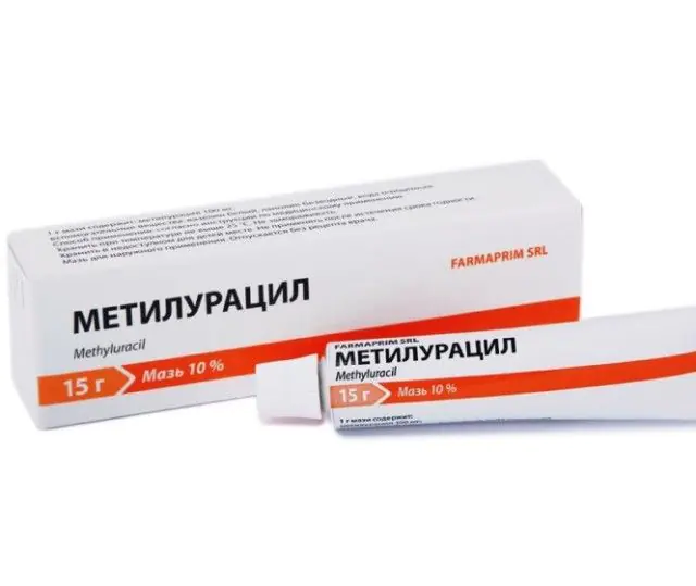Methyluracil kenőcs