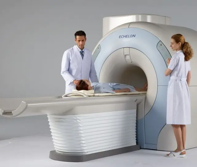 Computed tomography dan MRI papiloma hidung terbalik