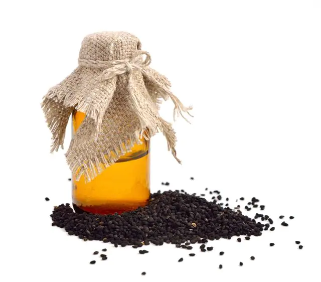 Black cumin oil for the treatment of papillomas