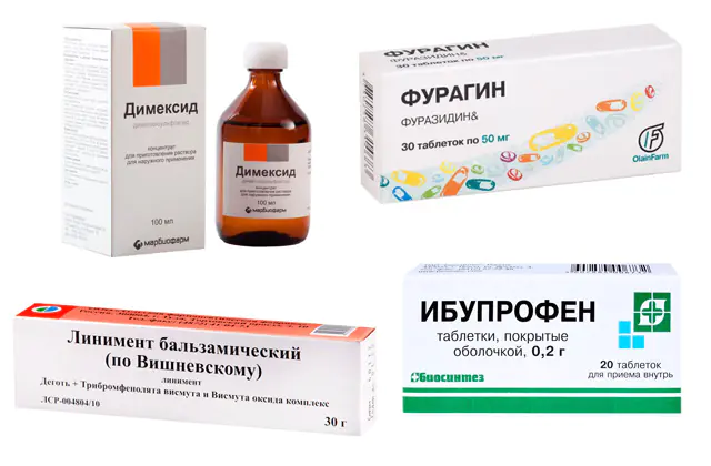 Medicines for the treatment of carbuncle