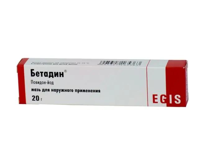 Thuốc mỡ Betadine cho u nhú và mụn cóc