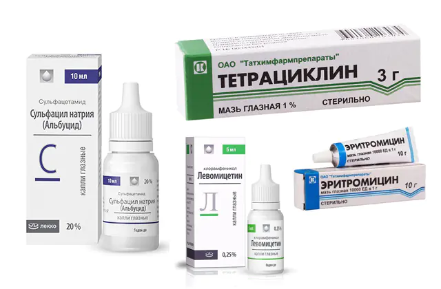 Medicines for meibomitis