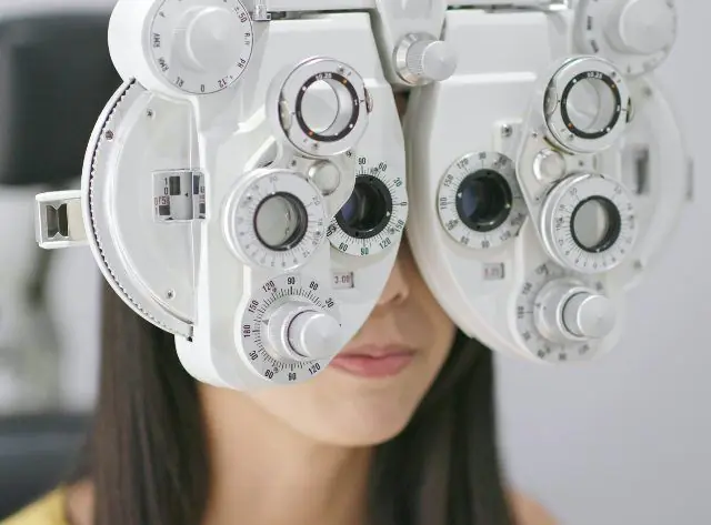 Teste de visão para prevenir o nistagmo ocular