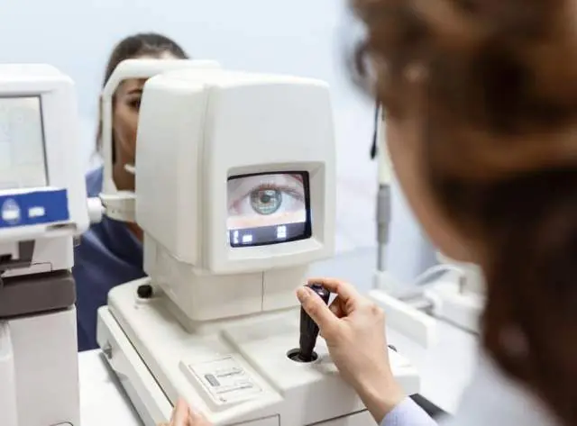 Diagnosis of eye nystagmus