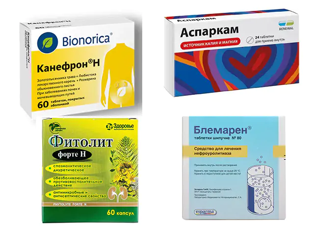 medisiner for å behandle oksalat i urin