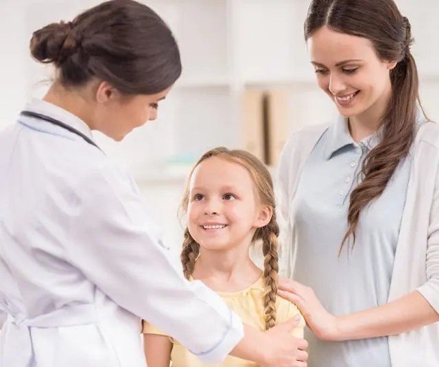 Məsləhət üçün bir pediatrın ziyarəti