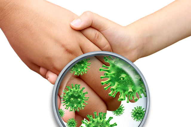 Germs on hands