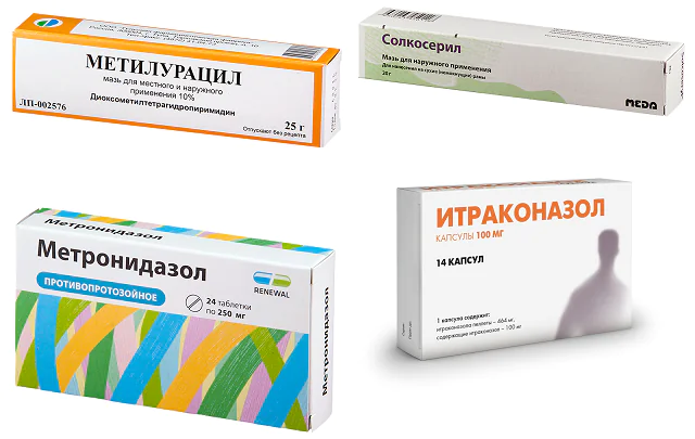 Léky používané k léčbě folikulitidy