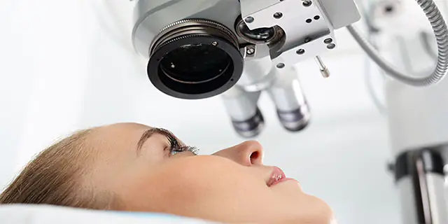 diagnóstico de pterigión del ojo