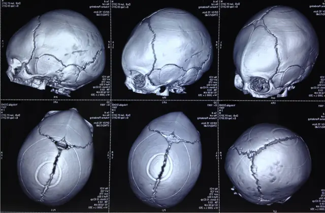 Trigonocephaly (metopisk synostose)