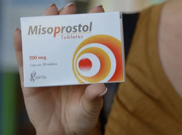 Misoprostol para el tratamiento de la gastritis ulcerosa.