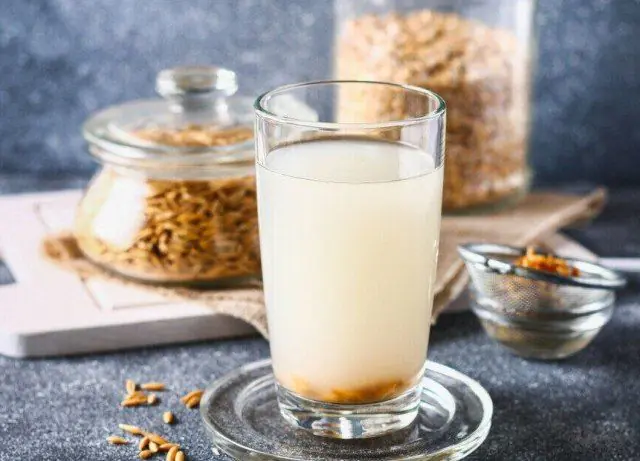 Oat infusion for ulcerative gastritis