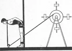 Техническая подготовка легкоатлетов, используя инерционный тренажер.