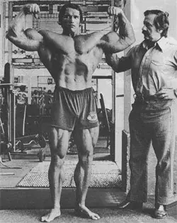 Meet Joe Weider and his body building system.