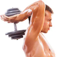 How to pump up triceps at home?