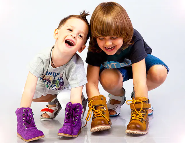 아동용 신발 선택 규칙
