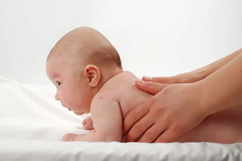 Huile de massage pour bébé