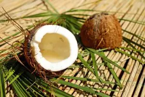 Coconut oil in massage