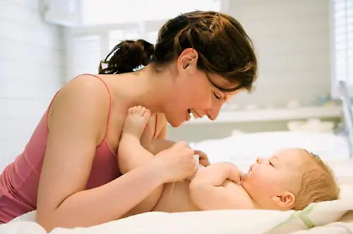 Massage for children up to one year old