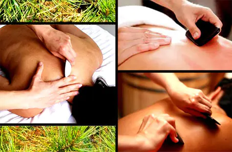 Técnica de masaje guasha