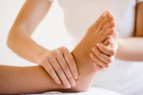 Massage des pieds