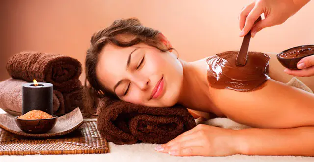 Massage au chocolat